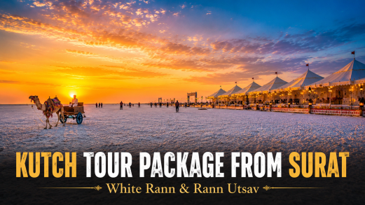 Kutch tour package from Surat White Rann Rann Utsav