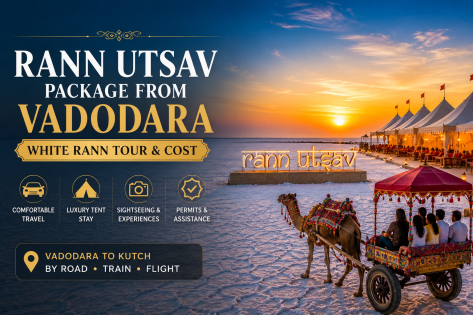 Rann Utsav and White Rann package from Vadodara Kutch