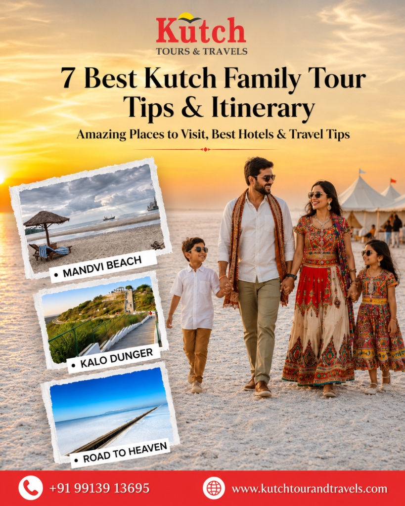Kutch family tour with kids at White Rann of Kutch