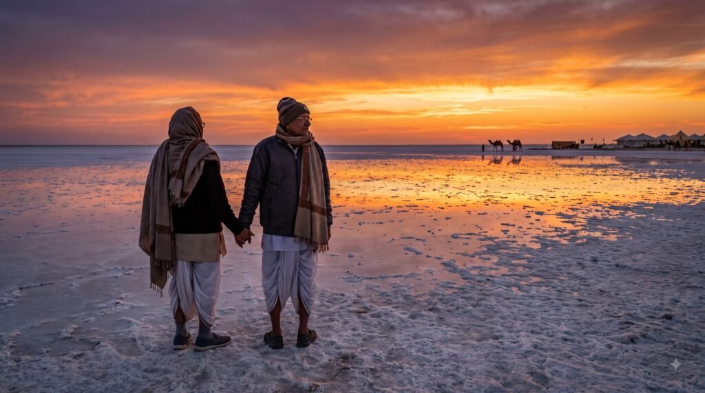 Rann Utsav for senior citizens at White Rann Kutch